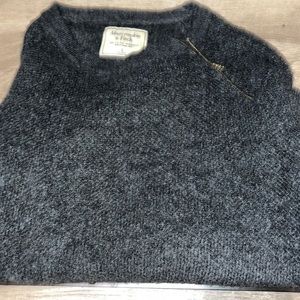 Abercrombie charcoal grey sweater